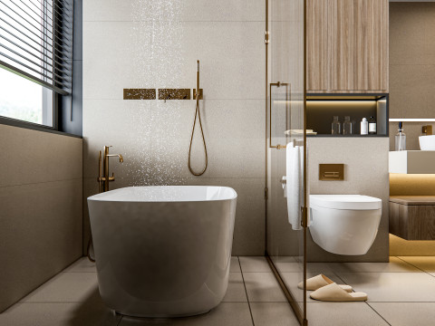 Bathroom full scene 20 Modelo 3D