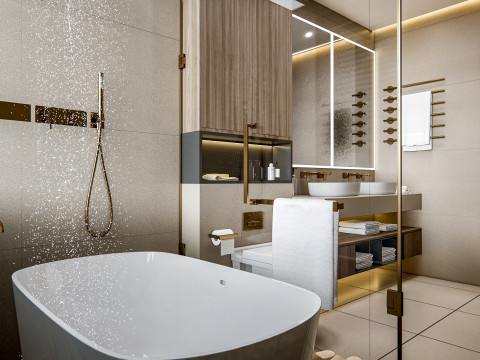 Bathroom full scene 20 Modelo 3D
