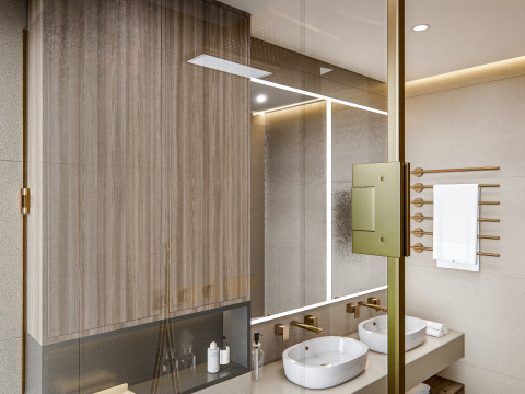 Bathroom full scene 20 Modelo 3D