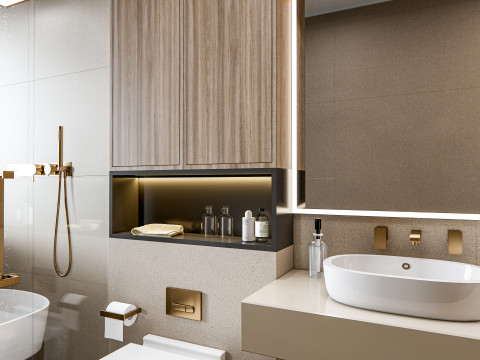 Bathroom full scene 20 Modelo 3D
