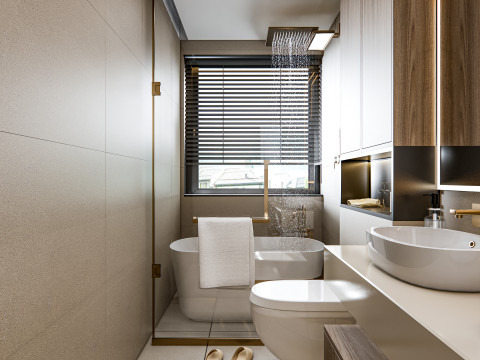 Bathroom full scene 20 Modelo 3D