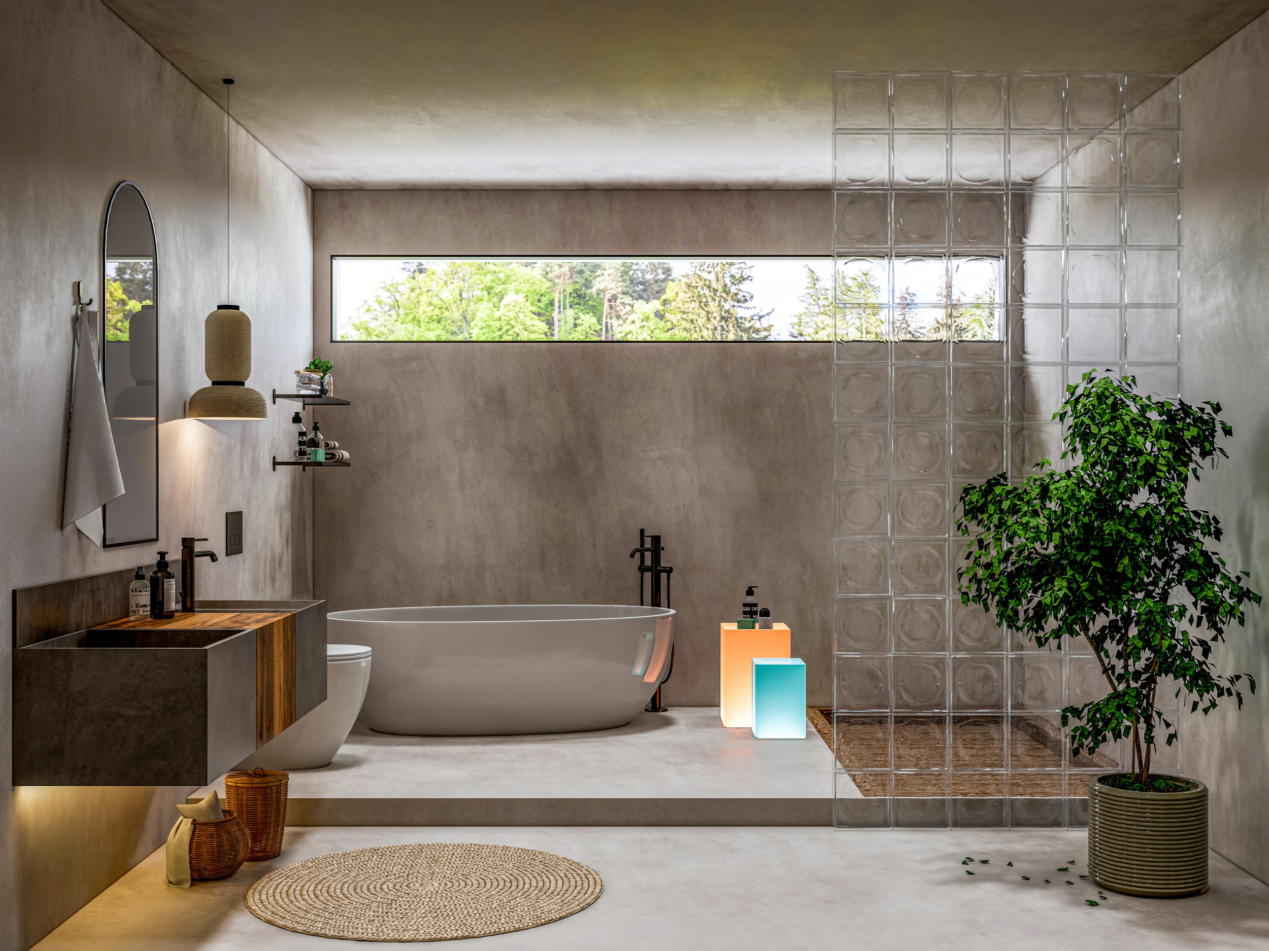Bathroom full scene 21 3D Model .c4d .max .obj .3ds .fbx .stl .blend 