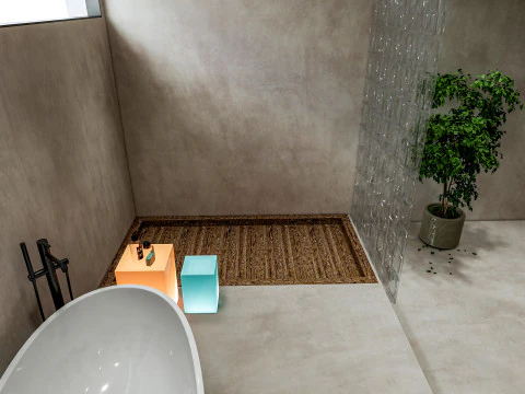 Bathroom full scene 21 3D Model