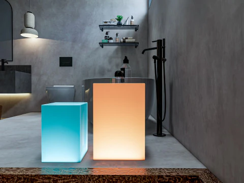 Bathroom full scene 21 3D Model