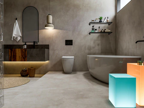 Bathroom full scene 21 3D Model