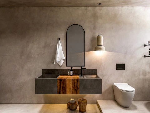 Bathroom full scene 21 3D Model