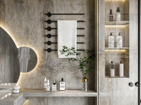 Bathroom full scene 22 3D-Modell