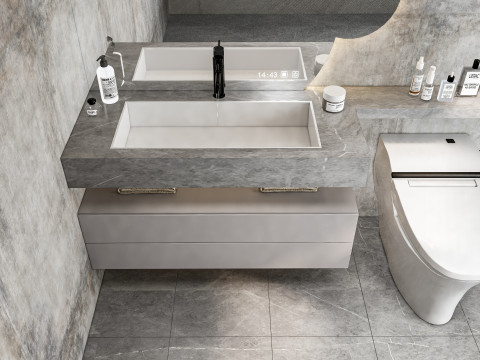 Bathroom full scene 22 3D-Modell