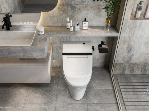 Bathroom full scene 22 3D-Modell