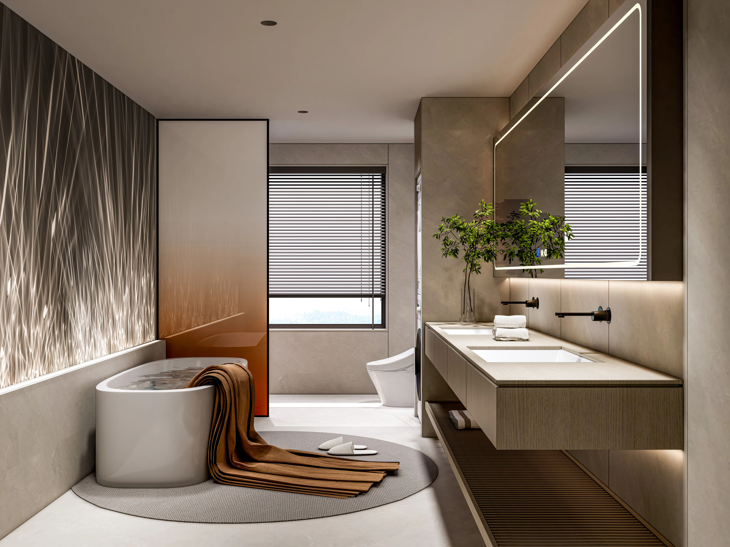 Bathroom full scene 24 3D Model .c4d .max .obj .3ds .fbx .stl .blend 