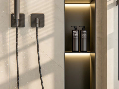 Bathroom full scene 25 3D Model
