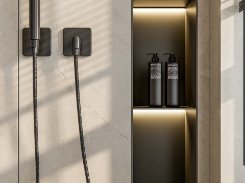 Bathroom full scene 25 3D Model