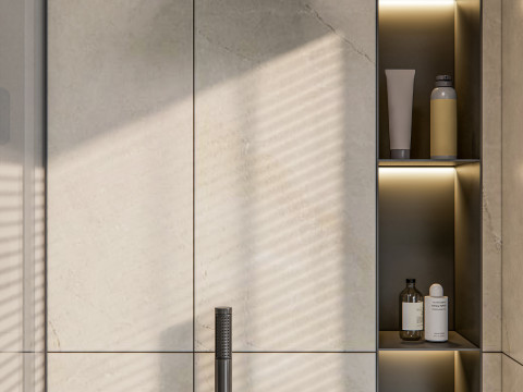 Bathroom full scene 25 3D Model