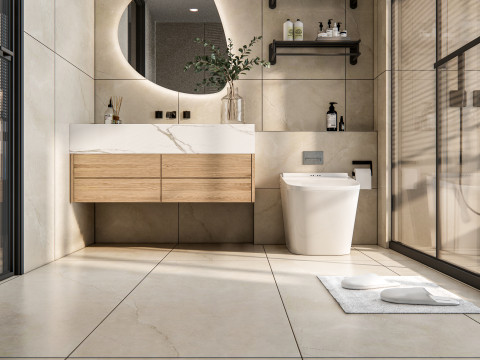 Bathroom full scene 25 3D Model