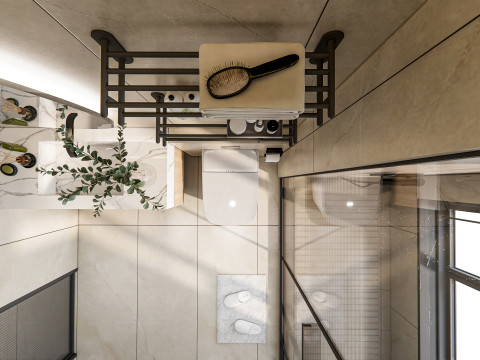 Bathroom full scene 25 3D Model