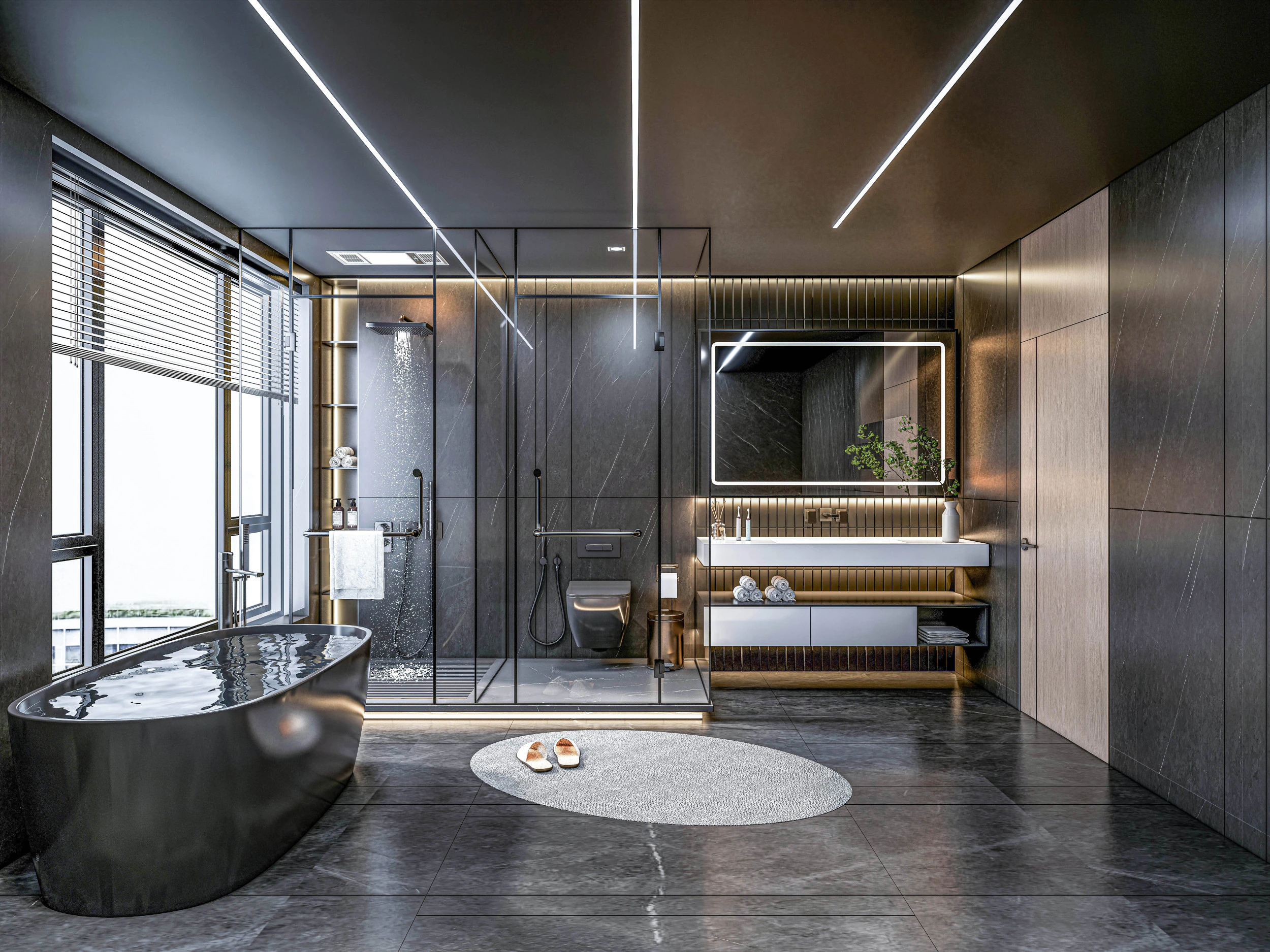 Bathroom full scene 27 3D Model .c4d .max .obj .3ds .fbx .stl .blend 