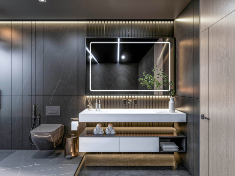Bathroom full scene 27 3D Model