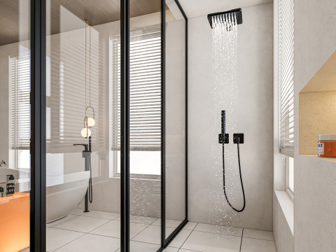 Bathroom full scene 28 3D Model