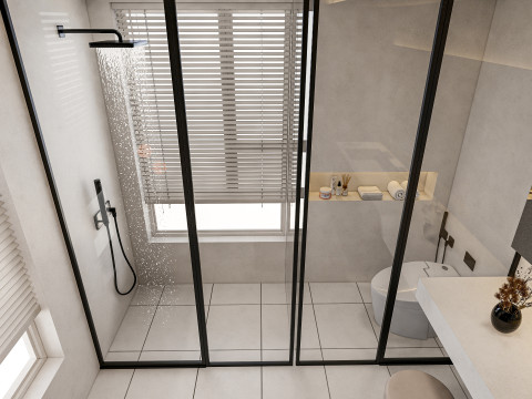 Bathroom full scene 28 3D Model