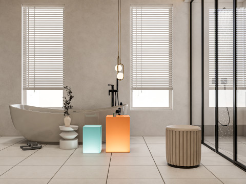 Bathroom full scene 28 3D Model