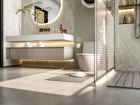 Bathroom full scene 31 3D Model