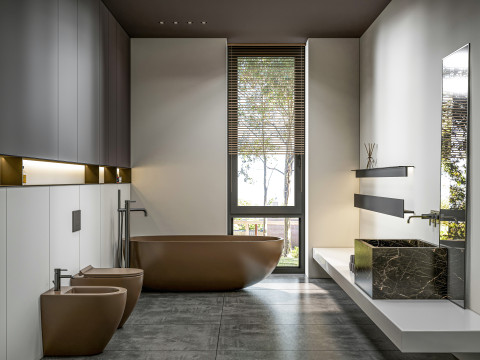 Bathroom full scene 33 3D Model