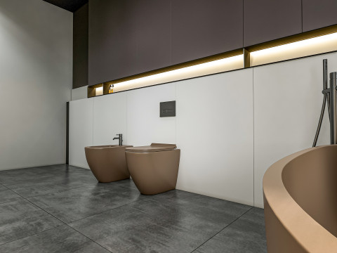 Bathroom full scene 33 3D Model