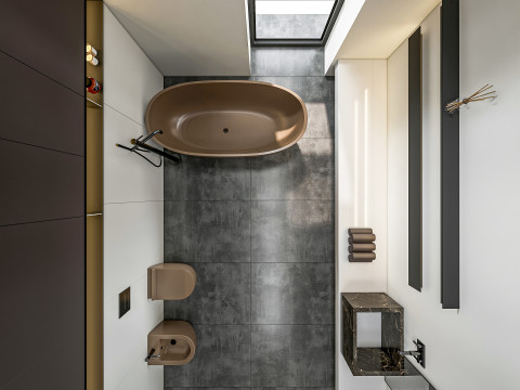 Bathroom full scene 33 3D Model
