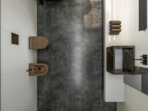 Bathroom full scene 33 3D Model