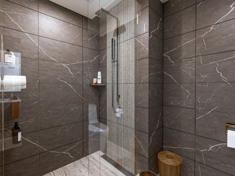 Bathroom full scene 55 Modèle 3D