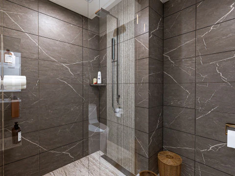 Bathroom full scene 55 3D Model