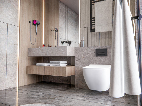 Bathroom full scene 57 3D Model