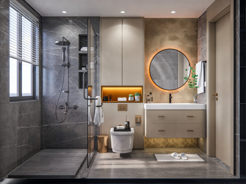 Bathroom full scene 79 Modelo 3D