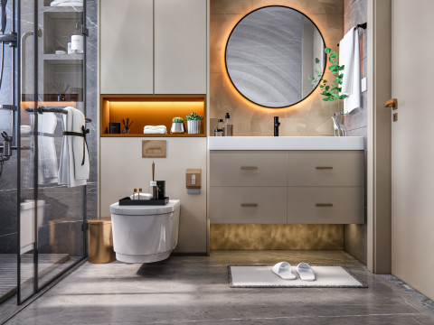 Bathroom full scene 79 Modelo 3D