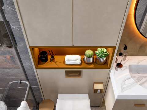 Bathroom full scene 79 Modelo 3D