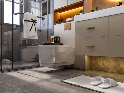 Bathroom full scene 79 Modelo 3D