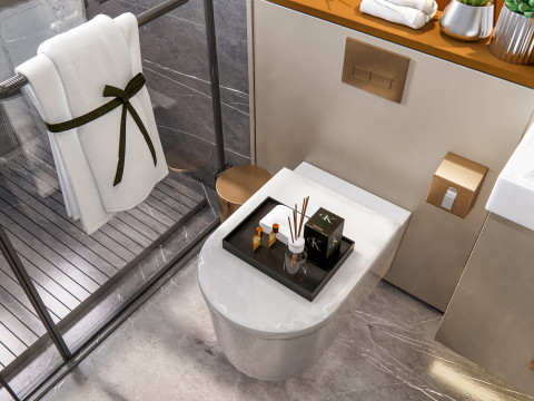 Bathroom full scene 79 Modelo 3D
