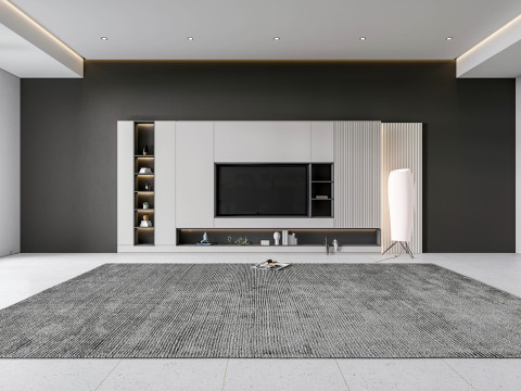 TV wall 14 3D मॉडल