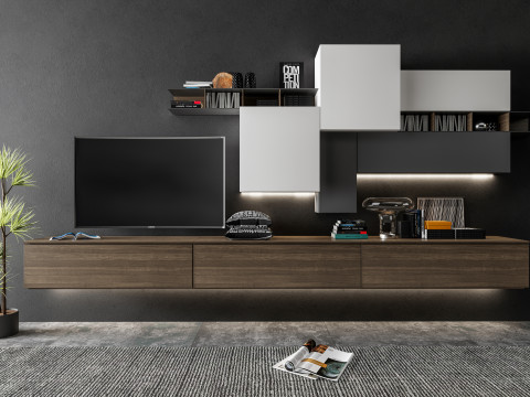 TV wall 32 3D मॉडल