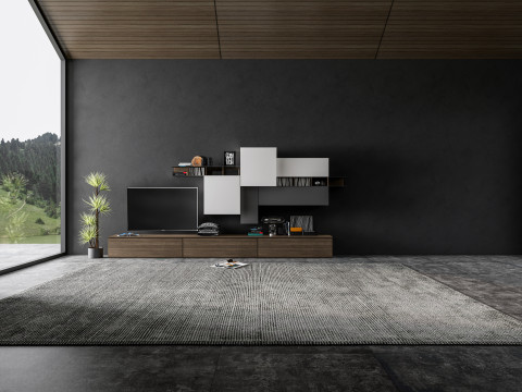 TV wall 32 3D Модель
