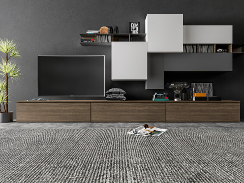 TV wall 32 3D Модель