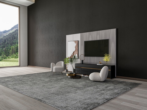 TV wall 35 3D Модель