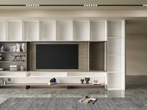 TV wall 36 3D Model