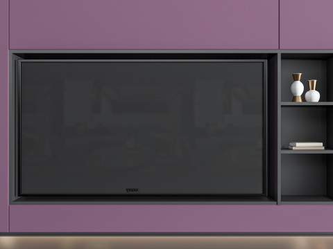 TV wall 38 3D Model
