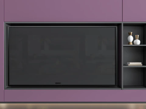 TV wall 38 3D Model