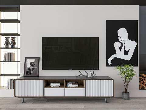 TV wall 39 Modelo 3D