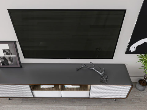 TV wall 39 3D Model