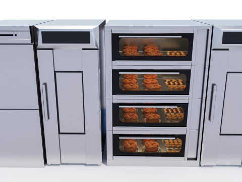 Forni per panifici Modello 3D