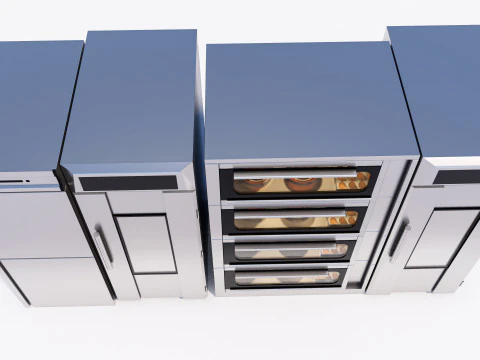 Forni per panifici Modello 3D