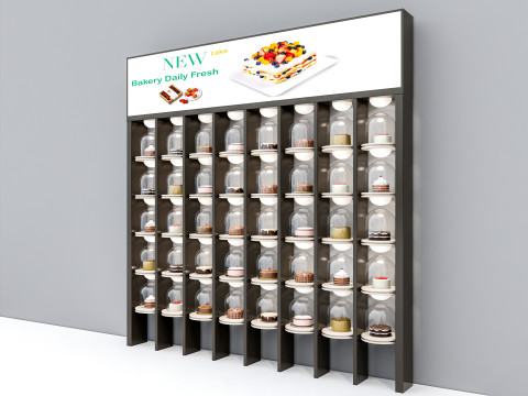 Bakery cake display 3D Модель